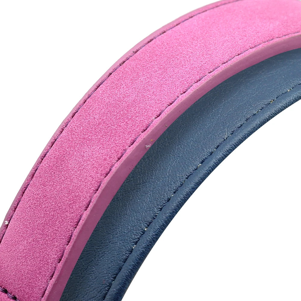 Leather Dog Collar Soft Padded Pet Collar for Small Medium Large Dogs Collars Collar Perro Pitbull Labrador German Shepherd