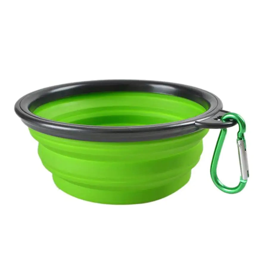 Foldable Silicone Dog Pet Bowl