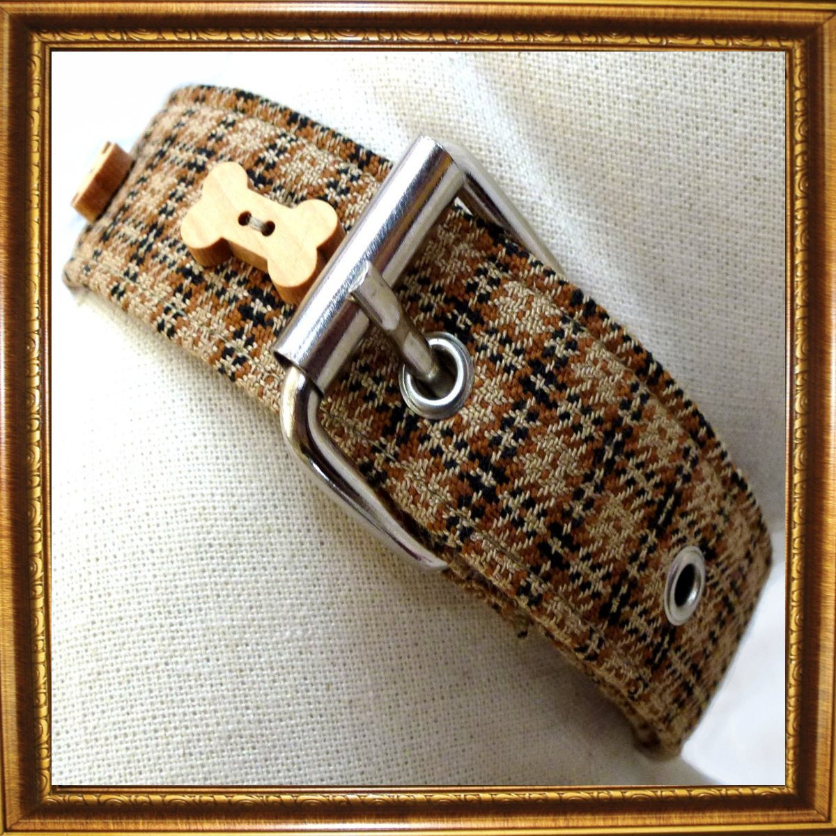 Prediletto Tweed Dog Lead-1
