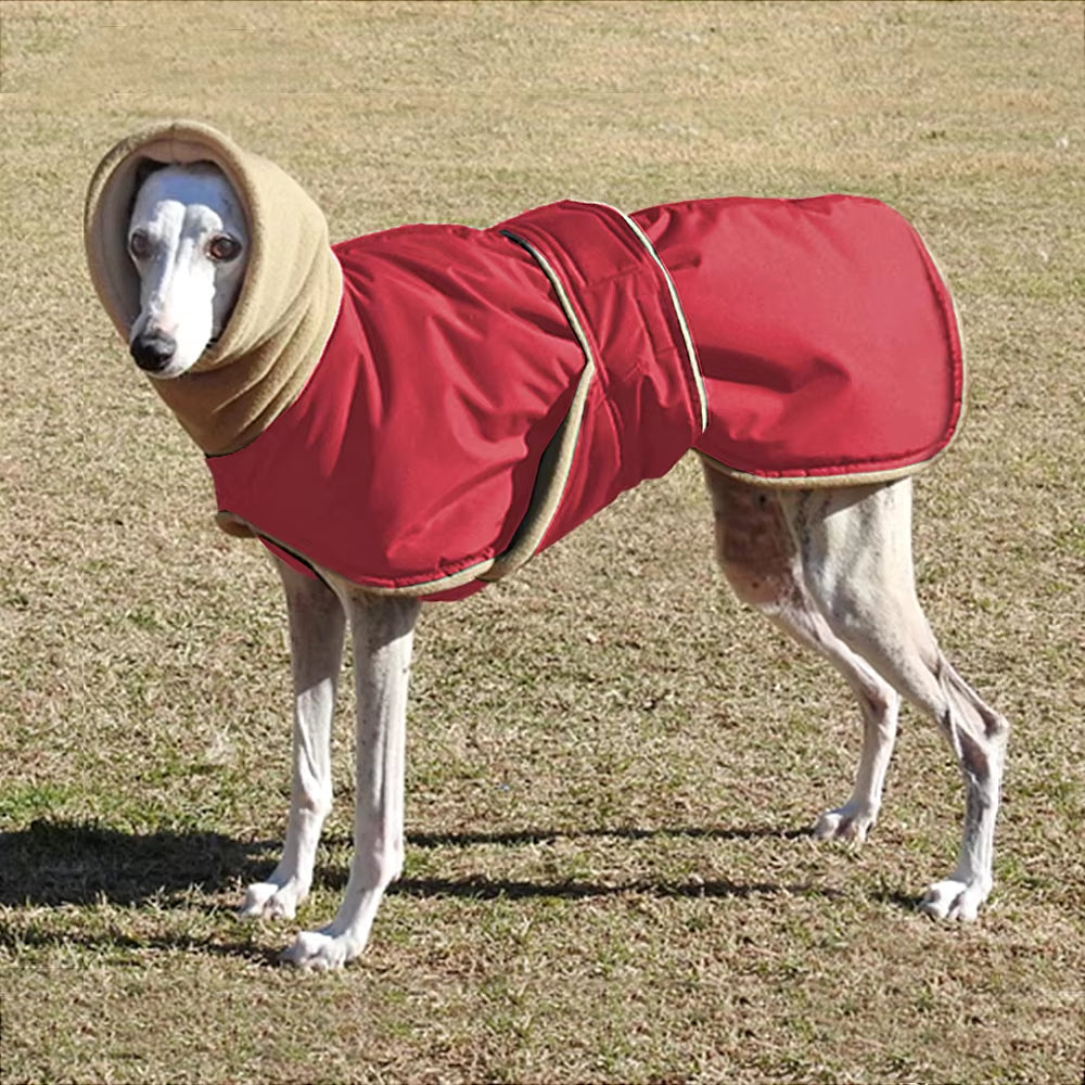 Winter Warm Pet Dog Clothes Waterproof Dog Jacket for Medium Large Dogs Thick Dogs Clothing Coat Greyhound Wolfhound Shepherd